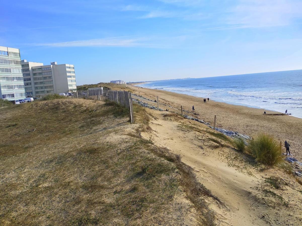 Appart Bord De Mer, 6 Places, Plage, Dune, Parking Gratuit, Rez De Chaussee Saint-Hilaire-de-Riez Dış mekan fotoğraf